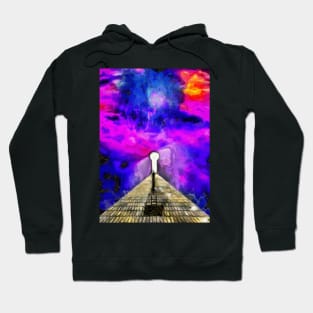 Keyhole in space Hoodie